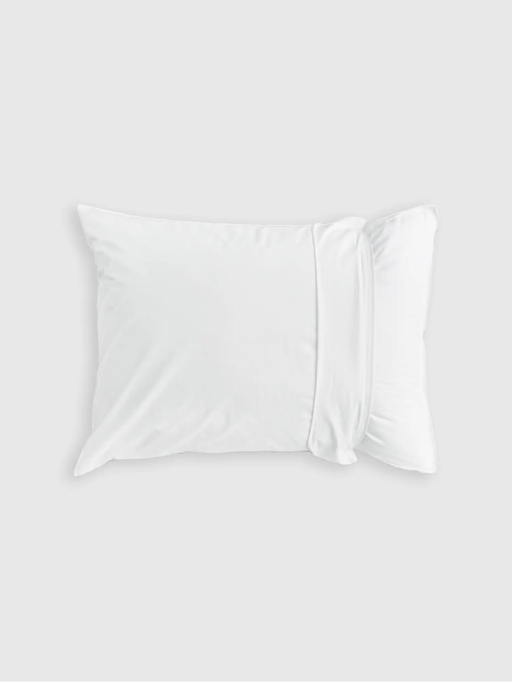 QUINCE 2 Pack 100% Cotton Pillow Protectors Standard White 8584
